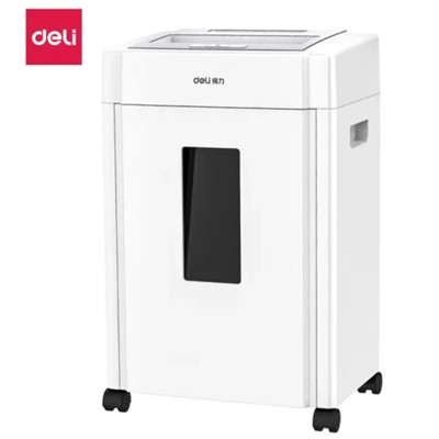 得力/deli 9904 碎紙機 白色可碎光盤/卡